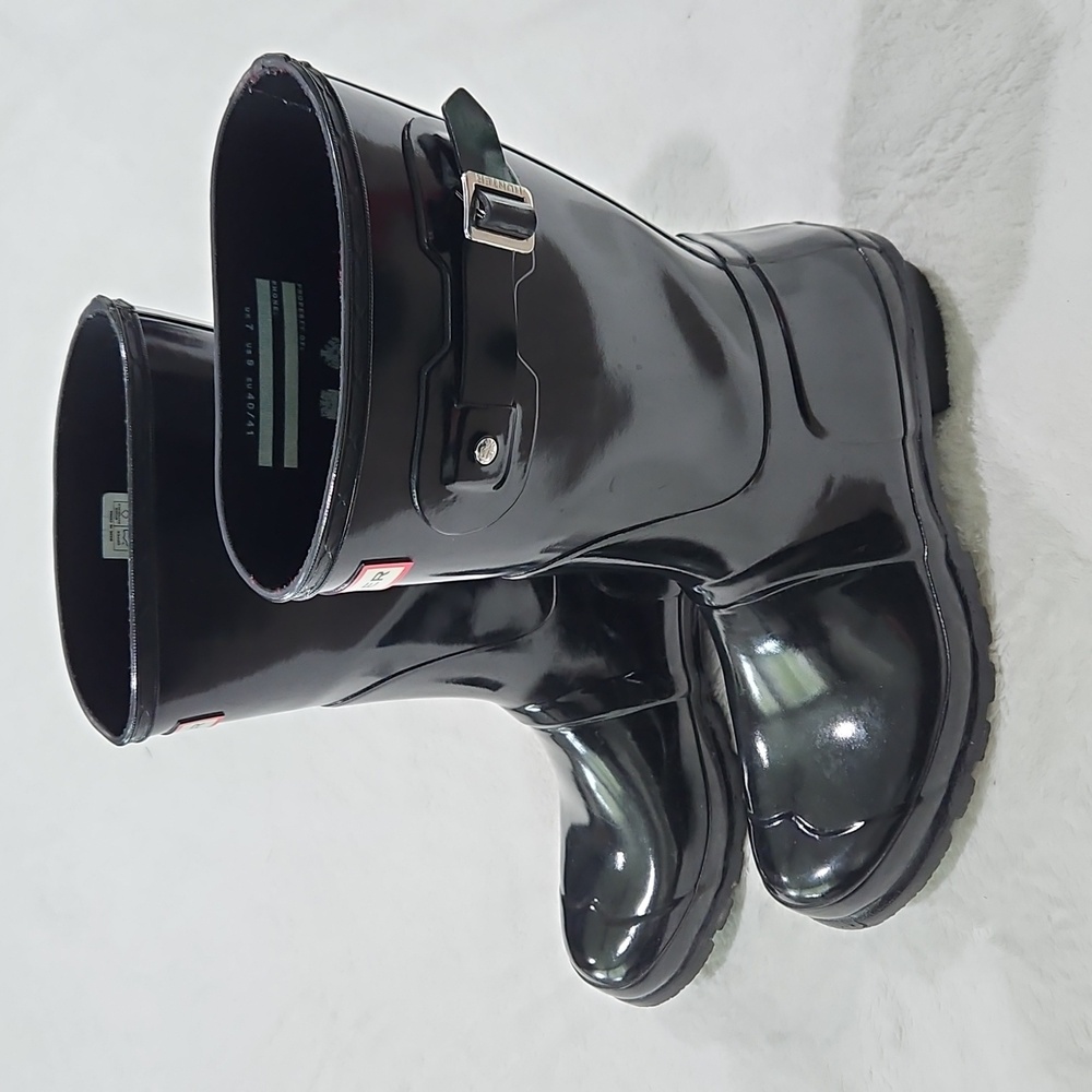 Hunter Black Women's Winter & Rain Boots - Picture 3 of 6